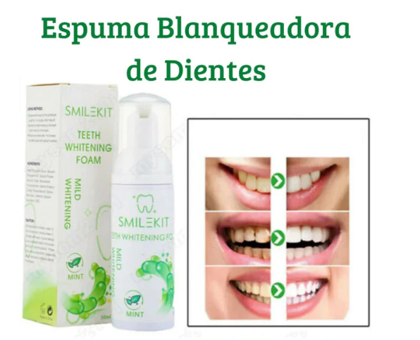 Espuma blanqueadora de dientes 250ml